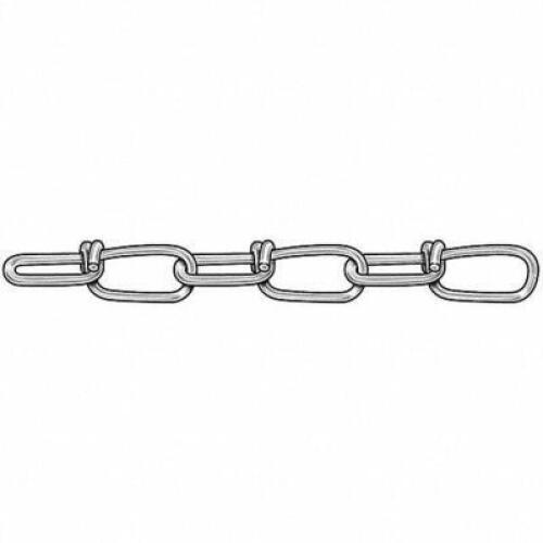 DESCRIPTION: (1) DOUBLE LOOP CHAIN BRAND/MODEL: PRODUCT NUMBER #2ZDH5 INFORMATION: DOUBLE LOOP, STEEL SIZE: 115 LB WORKING LOAD LIMIT, 100' RETAIL$: $