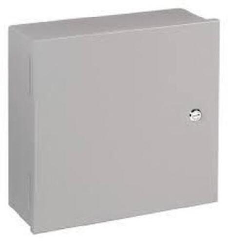 DESCRIPTION: (1) ENCLOSURE BRAND/MODEL: WEIGMANN #6HXW6 INFORMATION: GRAY STEEL SIZE: SCREW DOWN CLAMPS, 16 IN NOMINAL ENCLOSURE HT, 14 IN NOMINAL ENC