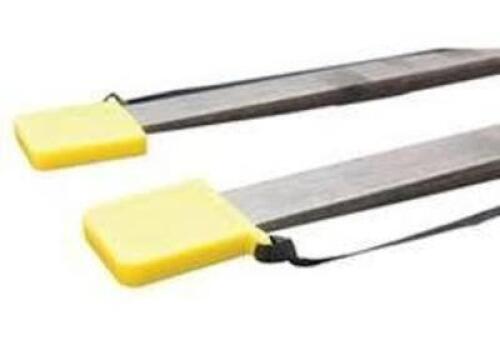DESCRIPTION: (5) FORK TIP PROTECTOR INFORMATION: YELLOW SIZE: THIN RETAIL$: $100.98 EA QTY: 5