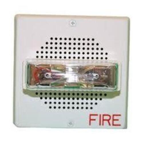 DESCRIPTION: (2) WHEELOCK SPEAKER STROBE BRAND/MODEL: EATON #ET70-24MCW-FW INFORMATION: WALL MOUNT, WHITE RETAIL$: $185.00 EA QTY: 2