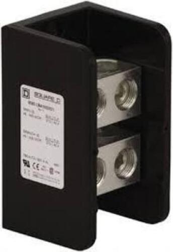DESCRIPTION: (2) POWER DISTRIBUTION BLOCKS BRAND/MODEL: SQUARE D #LBA1652021 INFORMATION: BLACK RETAIL$: $353.75 EA QTY: 2