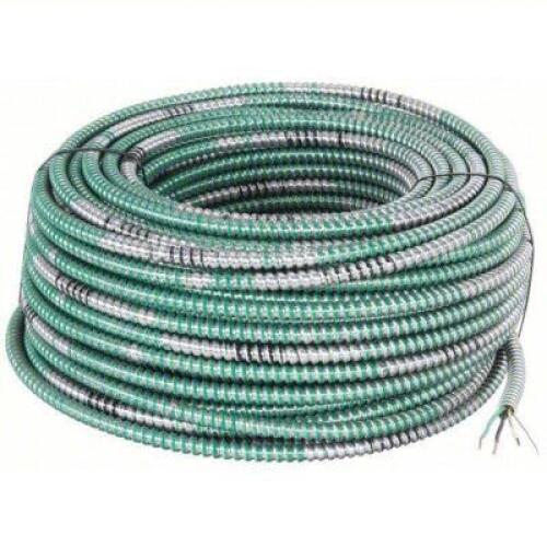 DESCRIPTION: (1) METAL CLAD ARMORED CABLEBRAND/MODEL: AFC HCF CABLES #1YTF9INFORMATION: GREENSIZE: 12 AWG WIRE X 250'RETAIL$: $628.22 EAQTY: 1