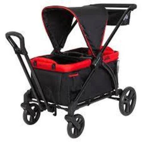 DESCRIPTION: (1) CONVERTIBLE 2 IN ONE STROLLER AND CAR SEAT BRAND/MODEL: BABY TREND #WG01D22B INFORMATION: BLACK RETAIL$: $199.00 EA QTY: 1