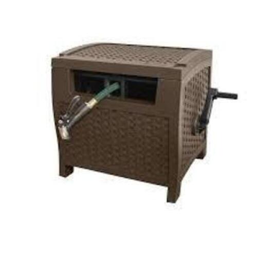 DESCRIPTION: (1) HOSE HIDEAWAY BRAND/MODEL: SUNCAST #CPLPTW175D INFORMATION: WICKER SIZE: 175' RETAIL$: $54.64 EA QTY: 1