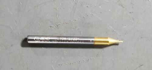 DESCRIPTION: (6) 170M 1/32" STUB END MILLBRAND/MODEL: GARR 170MINFORMATION: TiN COATEDSIZE: 1/32" 9/13RETAIL$: $215.00QTY: 6