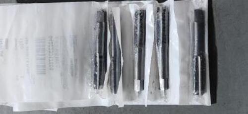 DESCRIPTION: (5) CARBON STEEL STRAIGHT FLUTE TAP BRAND/MODEL: IRWIN HANSON 1750 SIZE: M14X1.5 RETAIL$: $58.25 QTY: 5