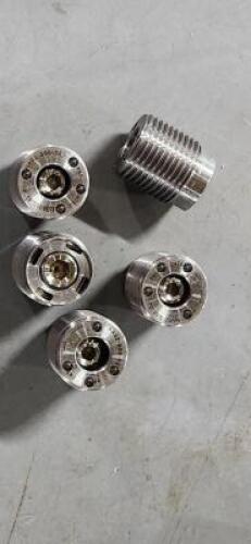 DESCRIPTION: (2) PACKS OF (5) INVERT-A-BOLT FASTENERS BRAND/MODEL: ELIJAH AA02-300-021 SIZE: 3/8" DIA STUD; 3/16" HEX RETAIL$: $179.98 QTY: 2