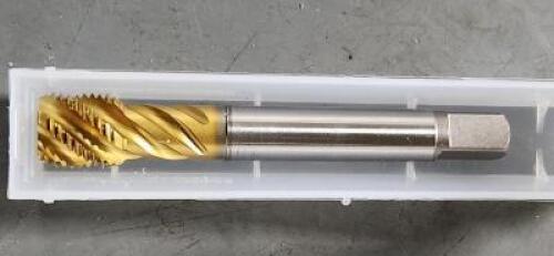 DESCRIPTION: (2) COBALT SIRAL FLUTE BOTTOMING TAPS BRAND/MODEL: EMUGE 86688306 SIZE: 9/16-18 UNF RETAIL$: $274.22 QTY: 2