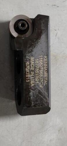 DESCRIPTION: (1) INDEXABLE INSERT CARTRIDGES BRAND/MODEL: KENNAMETAL 1877851 SIZE: 8.375" RETAIL$: $113.59 QTY: 1
