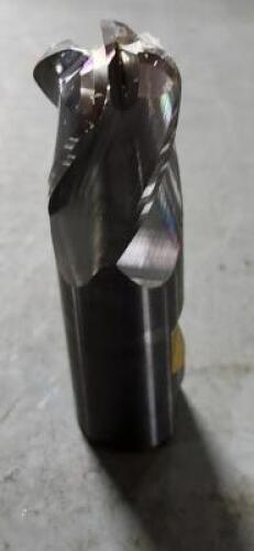 DESCRIPTION: (1) SOLID CARBIDE 4 FLUTE MODIFIES CORNER RADIUS END MILL BRAND/MODEL: GARR 13370 SIZE: 1" RETAIL$: $151.74 QTY: 1