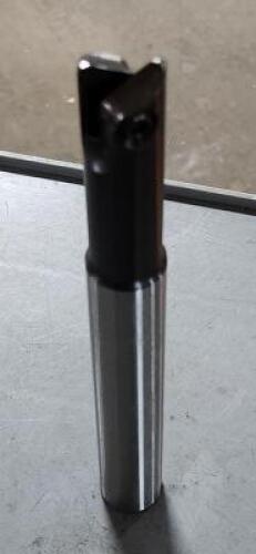 DESCRIPTION: (1) INDEXABLE BALL END MILL BRAND/MODEL: HERTEL 91856484 SIZE: 1" CUT DIA 0.197"MAX DOC 1" SD RETAIL$: $279.89 QTY: 1