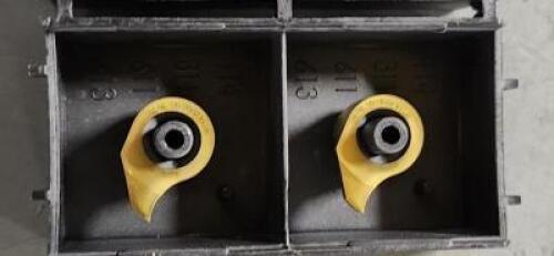 DESCRIPTION: (8) R11 CARBIDE MILLING INSERTS BRAND/MODEL: PH HORN R114.0200.00 RETAIL$: 24.88 PER INSERT QTY: 8