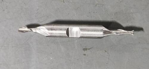 DESCRIPTION: (1) HSS DOUBLE END SQ END MILL BRAND/MODEL: VC 01700103 SIZE: 5.32" 7/16" LOC 3/8" SD RETAIL$: $27.90 EA QTY: 1