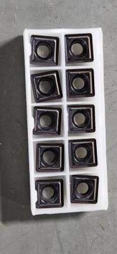 DESCRIPTION: (10) SPEB CARBIDE DRILLING INSERTS BRAND/MODEL: K TOOL SPEB 322CB RETAIL$: $140.00 QTY: 10