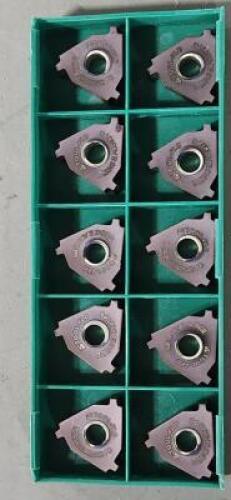 DESCRIPTION: (10) L54 4P LAY FLAT GROOVING INSERTS BRAND/MODEL: TOOL FLO TF28715AC54C SIZE: $ 17.89 PER INSERT QTY: 10