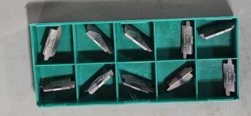 DESCRIPTION: (10) CARBIDE V85 4P 3/4 INTERNAL THREADING INSERTS BRAND/MODEL: TOOLFLO/TF0845AC50C SIZE: $ 28.43 PER INSERT QTY: 10