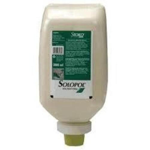 DESCRIPTION: (2) HEAVY DUTY HAND CLEANER BRAND/MODEL: DEB STOKO SOLOPOL SIZE: 4 L RETAIL$: $50.00 TOTAL QTY: 2