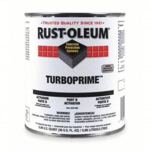 DESCRIPTION: (2) TURBOPRIME BRAND/MODEL: RUST-OLEUM #2GXC3 INFORMATION: PART B ACTAVATOR SIZE: 30 FL OZ RETAIL$: $160.00 EA QTY: 2