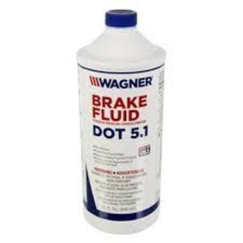 DESCRIPTION: (3) BRAKE FLUID BRAND/MODEL: WAGNER INFORMATION: DOT 5.1 SIZE: 32 FL OZ RETAIL$: $14.99 EA QTY: 3