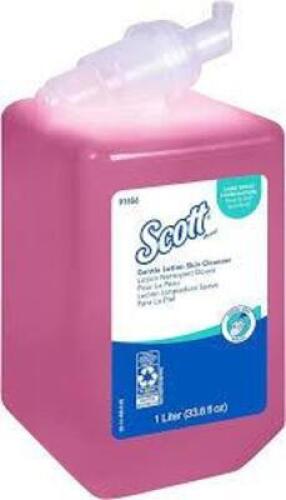 DESCRIPTION: (4) GENTLE LOTION SKIN CLEANER BRAND/MODEL: SCOTT #91556 SIZE: 1L RETAIL$: $10.00 EA QTY: 4