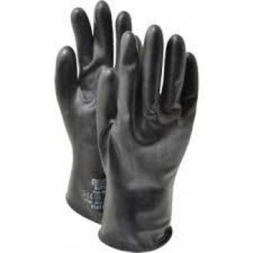 DESCRIPTION: (6) PAIRS OF CHEMICAL RESISTANT GLOVES BRAND/MODEL: BUTYL INDUSTRIAL #B161/11 INFORMATION: BLACK SIZE: SIZE 11 RETAIL$: $54.99 EA QTY: 6