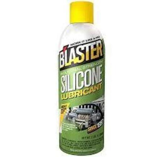 DESCRIPTION: (6) INDUSTRIAL STRENGTH SILICONE LUBRICANT BRAND/MODEL: BLASTER SIZE: 11 OZ RETAIL$: $10.66 EA QTY: 6
