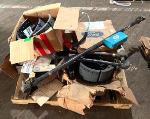 ASSORTED AUTOMOTIVE PARTS ON PALLET AS SHOWN
