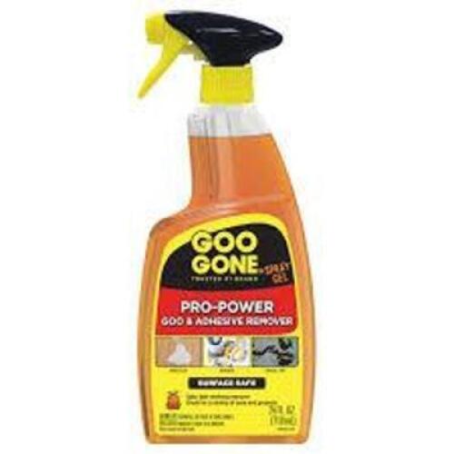DESCRIPTION: (2) POR-POWER GOO AND ADHESIVE REMOVER BRAND/MODEL: GOO GONE SIZE: 24 FL OZ RETAIL$: $9.78 EA QTY: 2