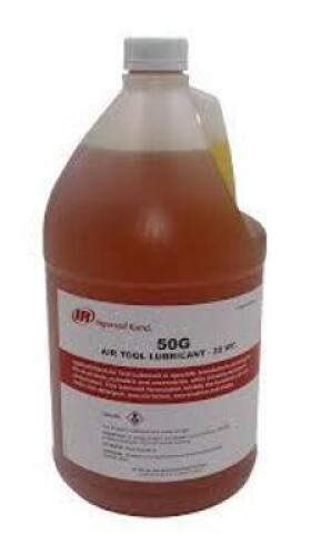 DESCRIPTION: (1) AIR TOOL LUBRICANT BRAND/MODEL: INGERSOLL RAND 50G SIZE: 20 WT RETAIL$: $65.80 EA QTY: 1