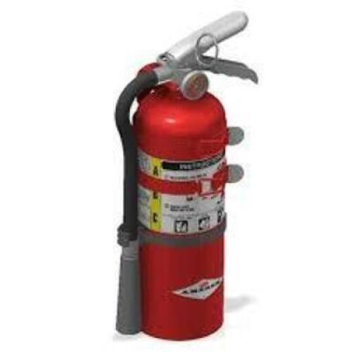 DESCRIPTION: (1) FIRE EXTINGUISHERBRAND/MODEL: AMEREX #55PW69SIZE: 5 LBRETAIL$: $638.69 EAQTY: 1
