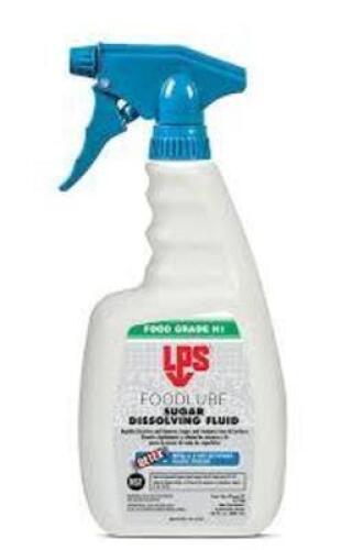 DESCRIPTION: (5) FOODLUBE SUGAR DISSOLVING FLUID BRAND/MODEL: LPS DETEX #57728 SIZE: 28 OZ RETAIL$: $44.37 EA QTY: 5