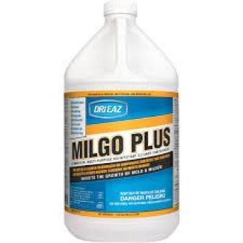 DESCRIPTION: (2) COMMERCIAL MULTI-PURPOSE DISINFECTANT CLAER CONCENTRATE BRAND/MODEL: MILGO PLUS DRI EAZ SIZE: 1 GALLON RETAIL$: $56.25 EA QTY: 2