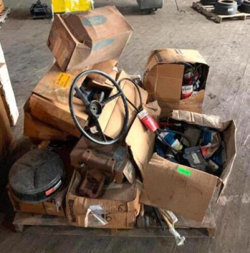 ASSORTED AUTOMOTIVE PARTS ON PALLET AS SHOWN
