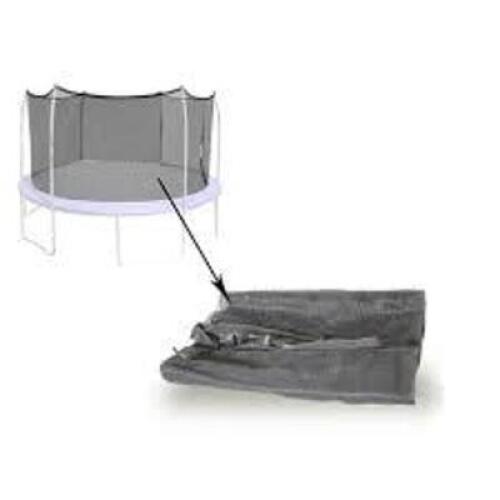 DESCRIPTION: (1) ENCLOSURE NET FOR TRAMPOLINE BRAND/MODEL: SKYWALKER #CK6030 SIZE: 15 FT RETAIL$: $100.00 EA QTY: 1