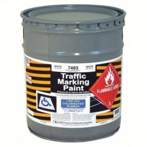 DESCRIPTION: (1) TRAFFIC MARKING PAINT BRAND/MODEL: RAE #4YNY3 INFORMATION: WHITE SIZE: 5 GALLON RETAIL$: $340.07 EA QTY: 1