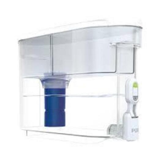 DESCRIPTION: (1) WATER FILTER PITCHER BRAND/MODEL: PUR INFORMATION: WHITE SIZE: 30 CUP RETAIL$: $35.98 EA QTY: 1