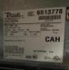 TRUE TWO GLASS DOOR BACK BAR COOLER. - 3