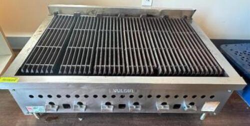 VULCAN 36" RADIANT CHARBROILER.