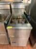 PITCO 40 LB. GAS DEEP FRYER W/ (2) BASKETS.