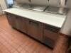 TRUE 93" REFRIGERATED PIZZA PREP