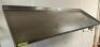 48" X 18" GLASS RACK WALL SHELF