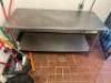 60" X 30" STAINLESS TABLE.