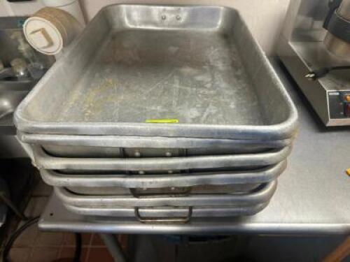 (6) ALUMINUM MEAT LUGS