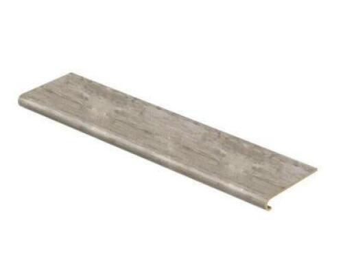 (2) - LIGHTHOUSE OAK/RUSTIC WOOD/SALTED OAK 47 IN. L X 12.15 IN. W X 1.69 IN. T VINYL STAIR TREAD COVER ADHESIVE