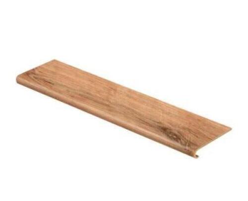 (2) - FRESH OAK 47 IN. L X 12.15 IN. W X 1.69 IN. T VINYL STAIR TREAD COVER ADHESIVE