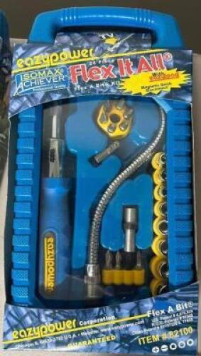 26 PC. FLEX IT ALL MAGNETIC QUICK DISCONNECT RATCHETING SCREWDRIVER SET