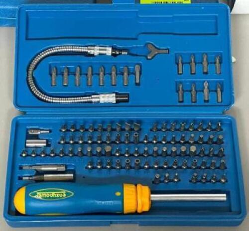 MAGNETIC QUICK DISCONNECT RATCHETING SCREWDRIVER SET