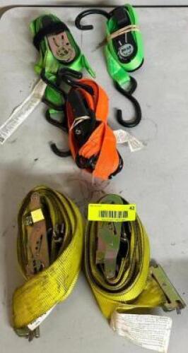 ASSORTED RATCHET STRAPS