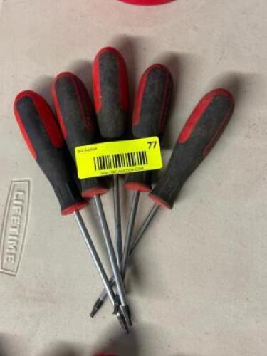 ASSORTED SCREWDRIVERS