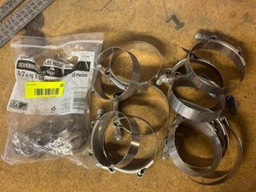 ASSORTED HOSE CLAMPS